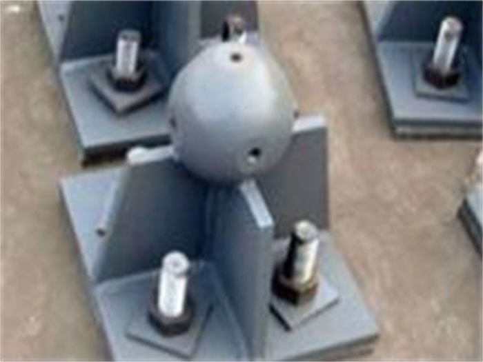 三亚螺栓球网架支座